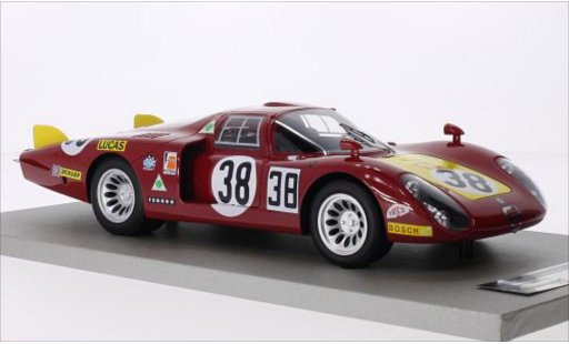 Alfa Romeo 33.2 coda lunga 1/18 Tecnomodel No.38 Autodelta 24h Le Mans 1968 /S.Dini diecast model cars