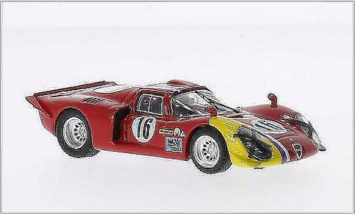 Alfa Romeo 33.2 coupe 1/43 Best No.16 1000km Spa 1968 /S.Trosch diecast model cars