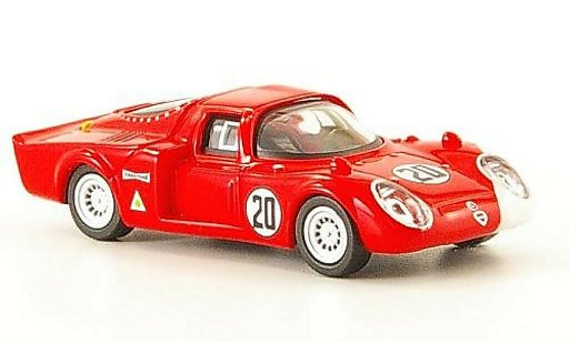 Alfa Romeo 33.2 daytona 1/87 Ricko No.20 1968 diecast model cars