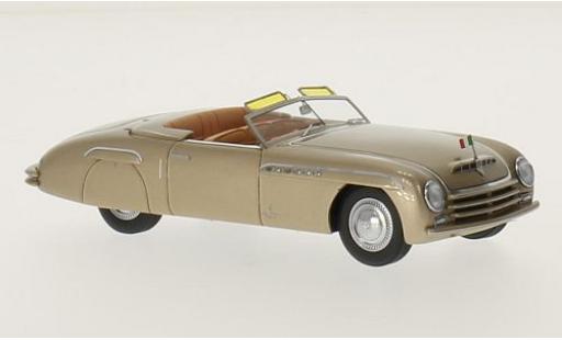 Diecast model cars Alfa Romeo 6C berlinetta Pininfarina gold 1/43 Matrix