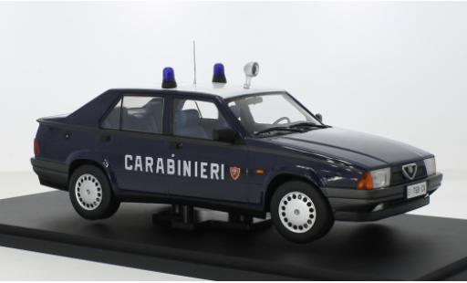 Diecast model cars Alfa Romeo 75 polizia Carabiner Triple 9 Coll 1/18 Triple 9 Collection