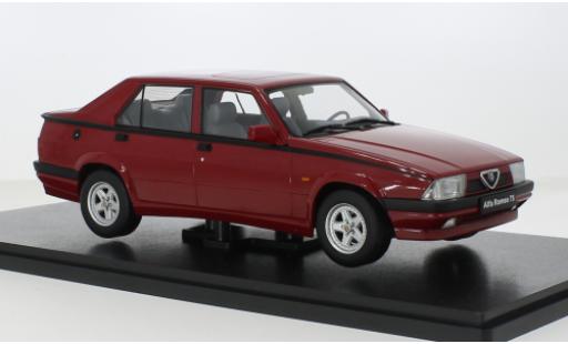 Diecast model cars Alfa Romeo 75 berline red Triple 9 Coll 1/18 Triple 9 Collection
