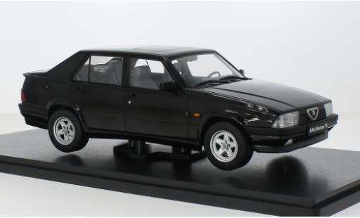Diecast model cars Alfa Romeo 75 berline black Triple 9 Coll 1/18 Triple 9 Collection