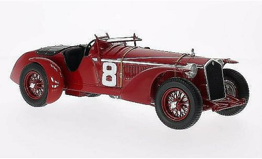 Alfa Romeo 8C 2300 1/18 Spark No.8 24h Le Mans 1932 /L.Chinetti diecast model cars