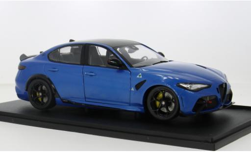 Diecast model cars Alfa Romeo Giulia sprint gta blue 1/18 Solido