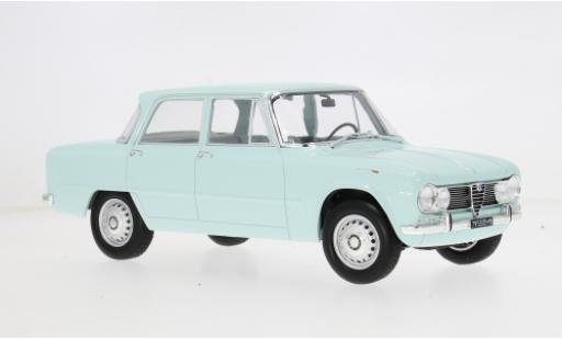 Diecast model cars Alfa Romeo Giulia Ti turquoise 1964 1/18 Norev