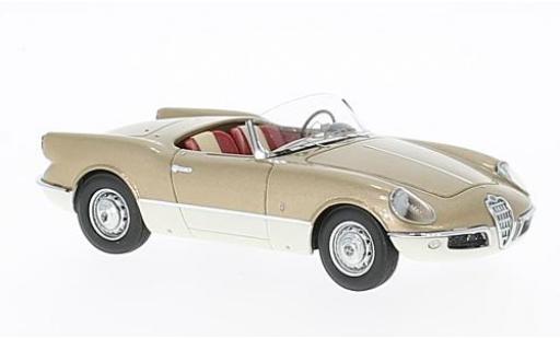 Diecast model cars Alfa Romeo Giulietta berlina Spid brown 1/43 Matrix