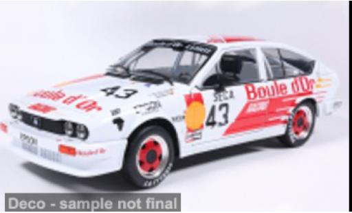 Diecast model cars Alfa Romeo GT V 6 24h Spa 1985 #43 B.De Dryver/F-X.Boucher 1/18 Solido