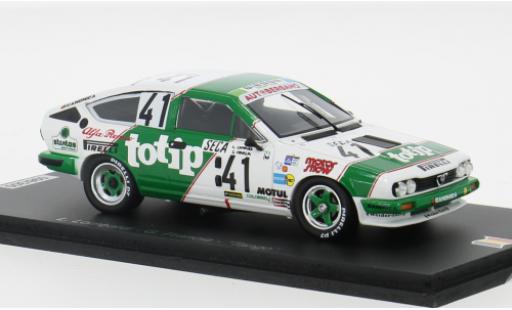 Diecast model cars Alfa Romeo Alfetta gtv V 6 #41 1/43 Spark
