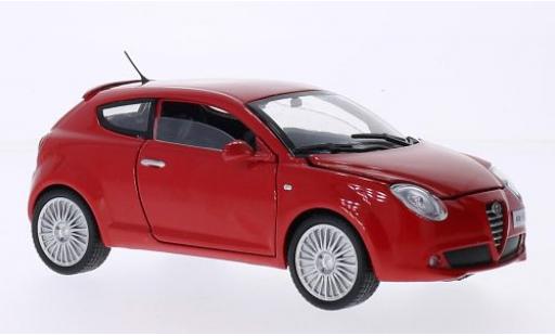 Diecast model cars Alfa Romeo Mito berline red 1/24 Motormax