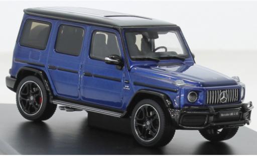 Diecast model cars Mercedes Classe G AMG G63 metallise blue 2019 1/43 Almost Real