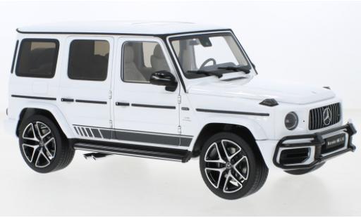 Diecast model cars Mercedes Classe G AMG G63 (W463) white 2019 1/18 Almost Real
