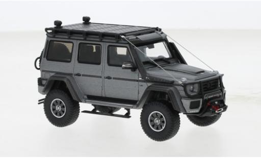 Diecast model cars Mercedes B G-Class Brabus 550 Adventure 4x4 matt-grey 2017 1/43 Almost Real