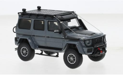 Diecast model cars Mercedes B G-Class Brabus 550 Adventure 4x4 metallise grey 2017 1/43 Almost Real
