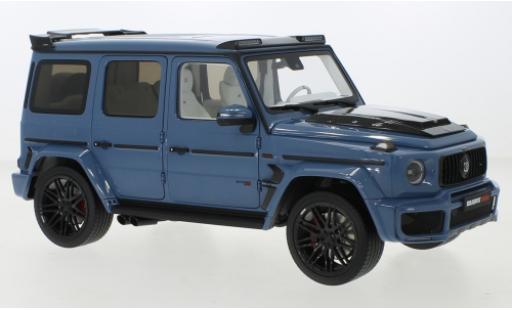 Diecast model cars Mercedes B G-Class Brabus Classe G metallise blue 2020 1/18 Almost Real