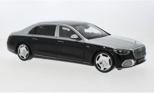 Diecast model cars Mercedes CLA Base Maybach S-classe d/black 2021 1/18 Almost Real