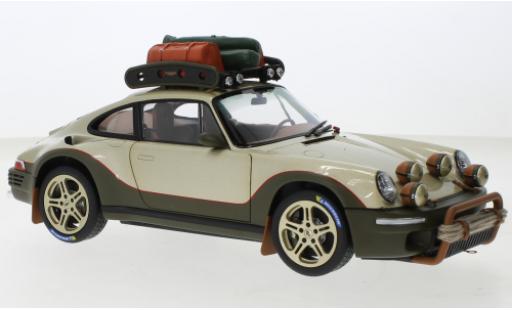 Diecast model cars Porsche 911 RUF Rodeo prototype metallise beige 2020 1/18 Almost Real