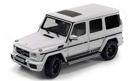 Diecast model cars Mercedes Classe G AMG G 63 (W463) 463 Edition white 2015 1/18 Almost Real