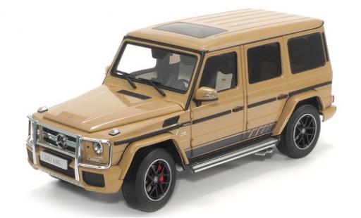 Diecast model cars Mercedes C AMG Classe G (W463) 463 Edition beige 2015 1/18 Almost Real