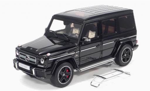 Diecast model cars Mercedes Classe G AMG G63 (W463) black 2015 1/18 Almost Real