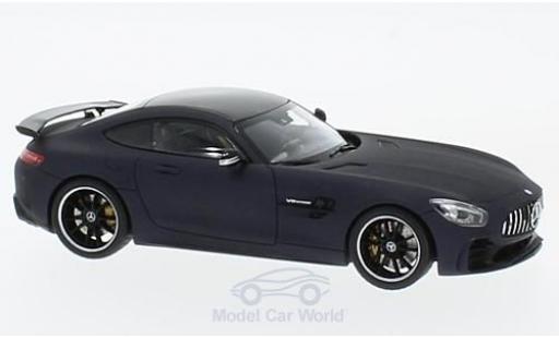 Diecast model cars Mercedes AMG GT GT R matt-blue 2017 1/43 Almost Real