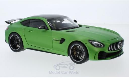 Diecast model cars Mercedes AMG GT GT R matt-green 2017 1/18 Almost Real