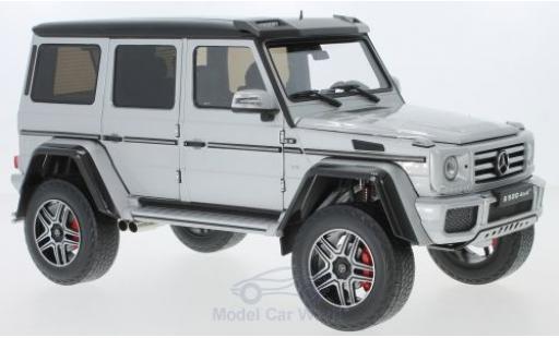 Diecast model cars Mercedes Classe G Base G500 4x4 grey 1/18 Almost Real
