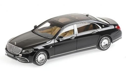 Diecast model cars Mercedes CLA Base Maybach Classe S metallic black 2019 1/43 Almost Real