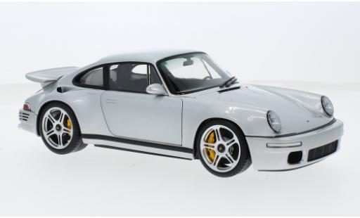 Diecast model cars Porsche 911 RUF Porsche 911 silver 2017 1/18 Almost Real