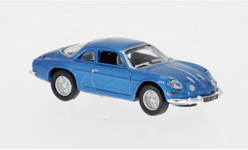 Diecast model cars Alpine A110 rallye blue 1973 1/87 Norev