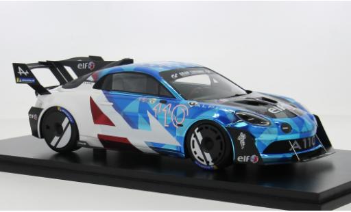 Diecast model cars Alpine A110 r Alpine A110 GT4 Evo Pikes Peak 2024 #110 .Astier 1/18 Spark