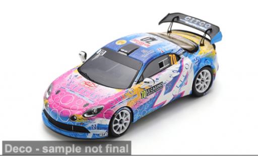 Diecast model cars Alpine A110 rgt Rally Rally Monte Carlo 2025 #70 C.Berard/C.Bernabo 1/43 Spark