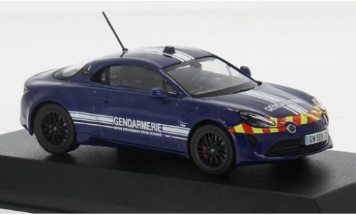 Diecast model cars Alpine A110 1300 s bv4 Gendarmer 1/43 Norev