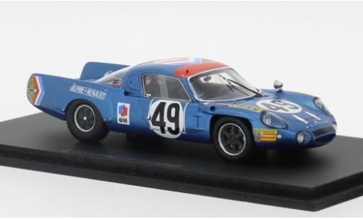 Diecast model cars Alpine A210 le mans #49 1/43 Spark