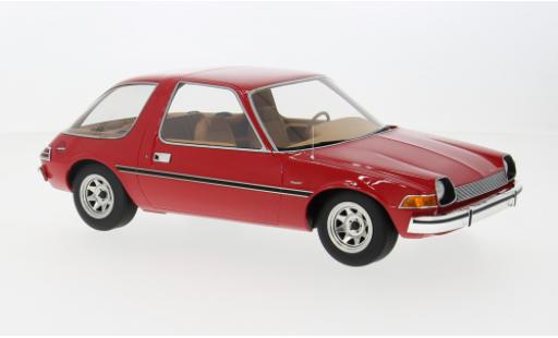 Diecast model cars AMC Pacer berline red 1/18 Lucky Step Models