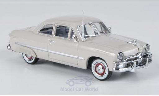 Diecast model cars Ford Custom Coupe grey 1949 2-Door 1/43 American Heritage Models