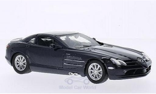 Diecast model cars Mercedes SLR Base McLaren metallic grey 1/24 Motormax
