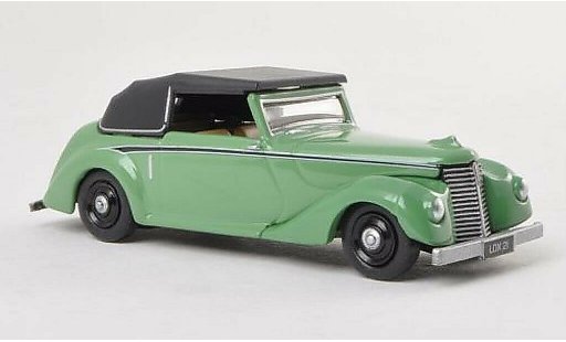 Armstrong Siddeley Hurricane drophead coupe 1/76 Oxford green diecast model cars