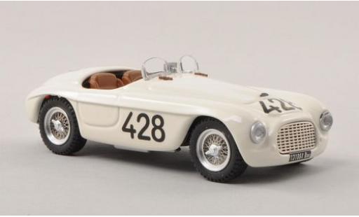 Diecast model cars Ferrari 166 MM Spider No.428 Targa Florio 1950 L.Musso/A.Gaboardi 1/43 Art Model