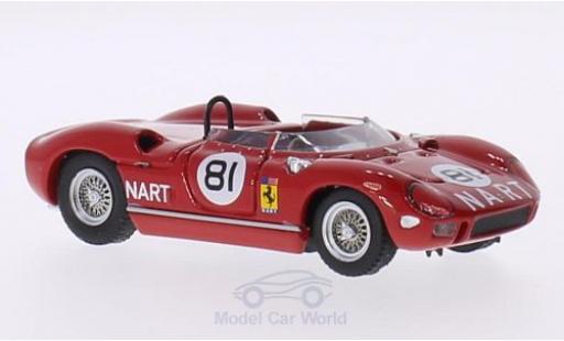 Diecast model cars Ferrari 275 P RHD No.81 N.A.R.T. Bridgehampton 1964 .Rodriguez 1/43 Art Model