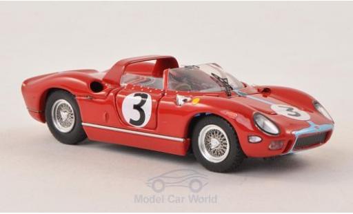 Diecast model cars Ferrari 330 P No.3 Tourist Trophy 1964 G.Hill 1/43 Art Model