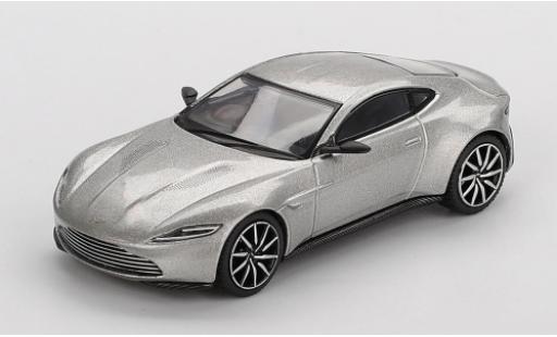 Diecast model cars Aston Martin DB10 spectre 0 silver 1/64 Mini GT
