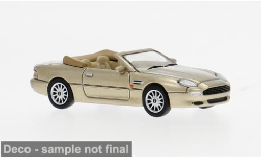 Diecast model cars Aston Martin DB7 volante beige 1994 1/87 PCX87