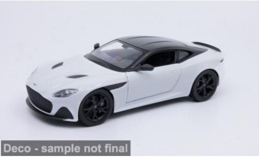 Diecast model cars Aston Martin DBS coupe white/black 1/24 Welly