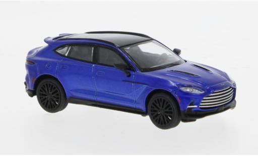Diecast model cars Aston Martin DBX 707 blue 1/64 Pop Race