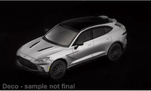 Diecast model cars Aston Martin DBX 707 silver 1/64 Pop Race