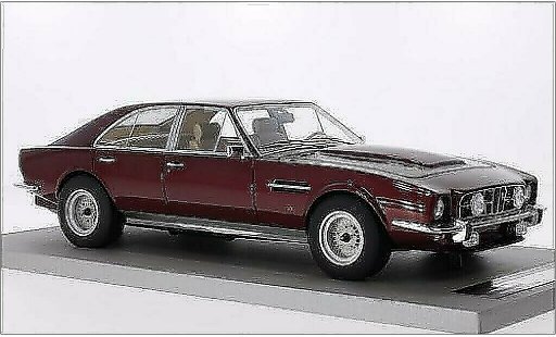 Aston Martin Lagonda saloon 1/18 Tecnomodel V8 4-Door metallic red 1974 diecast model cars