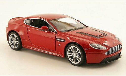 Aston Martin V12 Vantage vantage 1/24 Welly red 2010 diecast model cars
