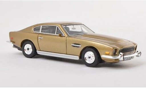 Aston Martin V8 saloon 1/87 Neo gold LHD 1980 diecast model cars