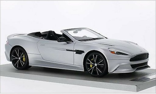 Aston Martin Vanquish volante 1/18 Tecnomodel matt-grey 2014 diecast model cars